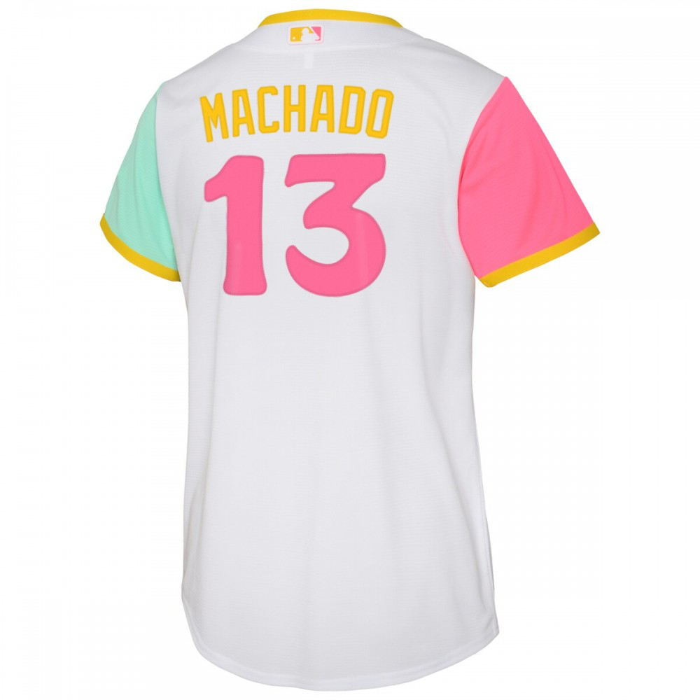 Manny Machado San Diego Padres Youth 2022 City Connect Replica Player Jersey - White-Pro Kit Vault | Brand New 26/27 Sports Jerseys